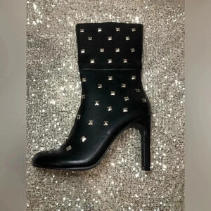 Women’s Faux leather studded boots